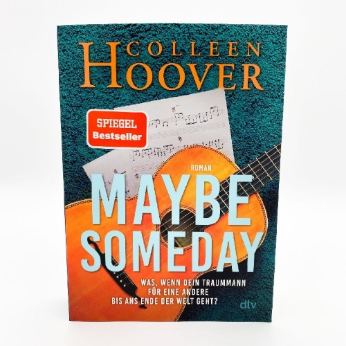 Buchcover und Innenansicht für das Buch: Maybe Someday/Maybe Not (Simon & Schuster Inc., New York, 2014)