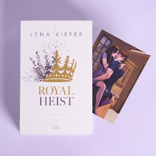 Buchcover und Innenansicht für das Buch: Royal Heist