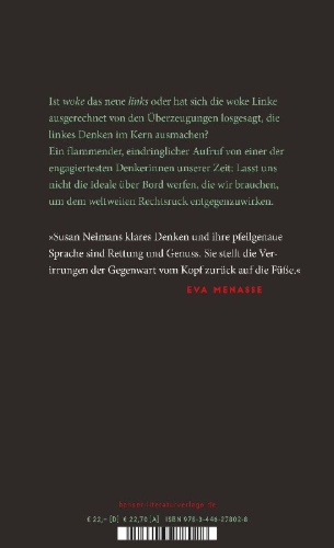 Buchcover und Innenansicht für das Buch: LEFT IS NOT WOKE