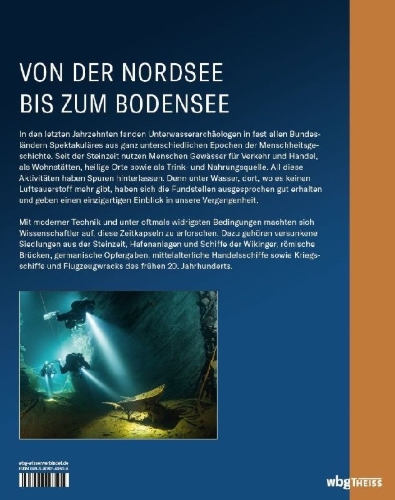 Buchcover und Innenansicht für das Buch: Zeitreisen unter Wasser