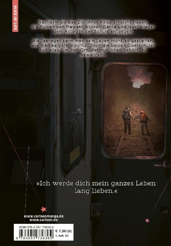 Buchcover und Innenansicht für das Buch: Kimi wa Houkago Insomnia