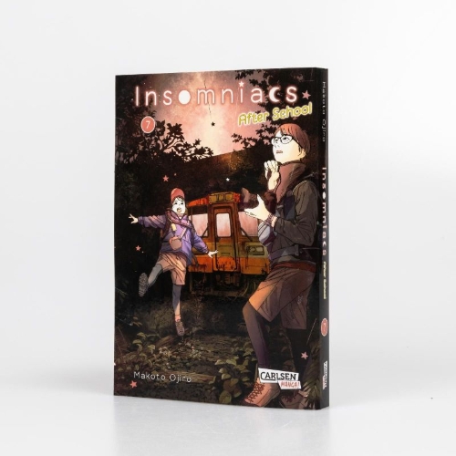 Buchcover und Innenansicht für das Buch: Kimi wa Houkago Insomnia