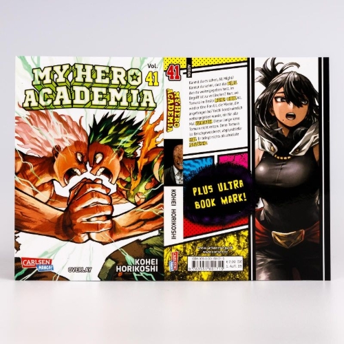 Buchcover und Innenansicht für das Buch: Boku no Hero Academia