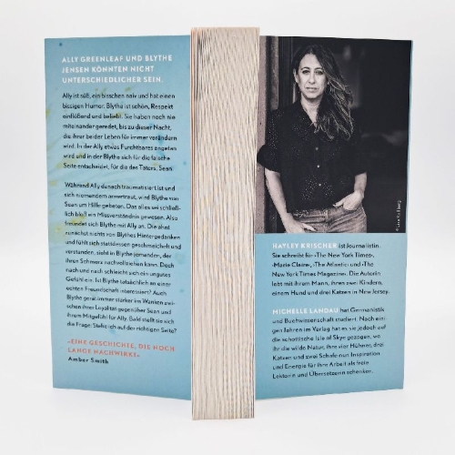 Buchcover und Innenansicht für das Buch: Something happened to Ali Greenleaf