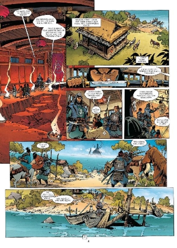 Buchcover und Innenansicht für das Buch: Samurai Legenden. Band 7