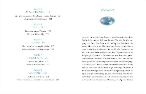 Buchcover und Innenansicht für das Buch: Love for Imperfect Things