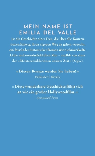 Buchcover und Innenansicht für das Buch: Mi nombre es Emilia del Valle