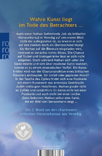Buchcover und Innenansicht für das Buch: Vengeance in Venice
