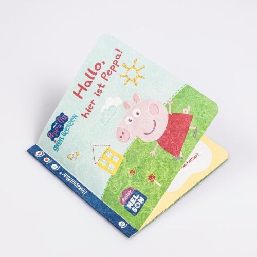Buchcover und Innenansicht für das Buch: Baby Nelson (unkaputtbar) 1: Hallo, hier ist Peppa!