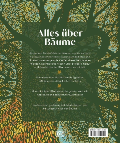 Buchcover und Innenansicht für das Buch: Bäume - Eine Natur- und Kulturgeschichte