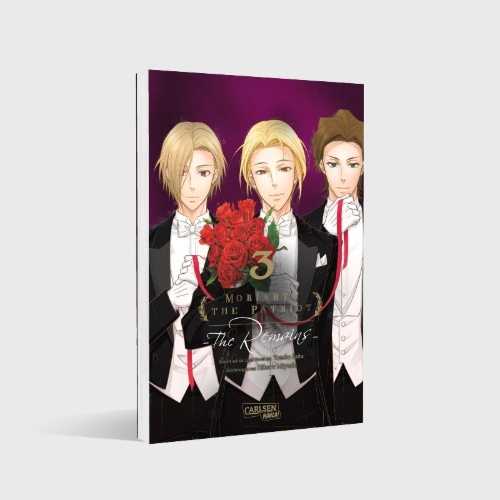 Buchcover und Innenansicht für das Buch: Yuukoku no Moriarty
