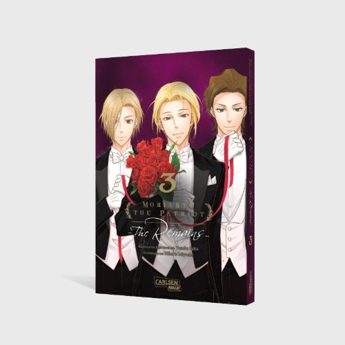Buchcover und Innenansicht für das Buch: Yuukoku no Moriarty