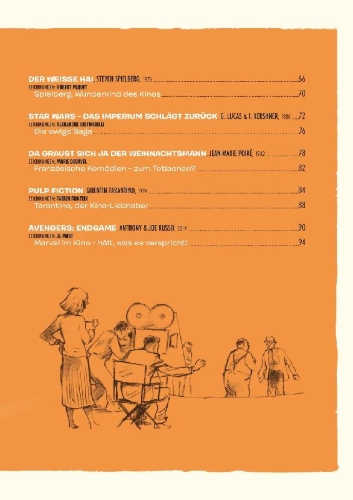 Buchcover und Innenansicht für das Buch: Klassiker der Filmgeschichte