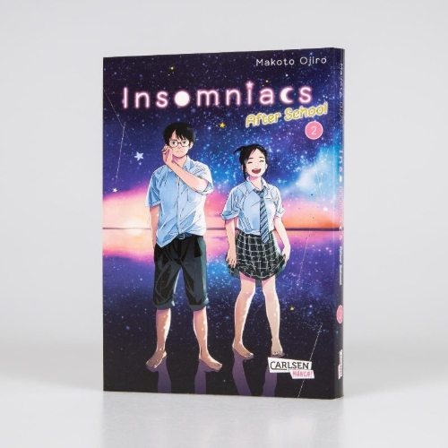Buchcover und Innenansicht für das Buch: Kimi wa Houkago Insomnia