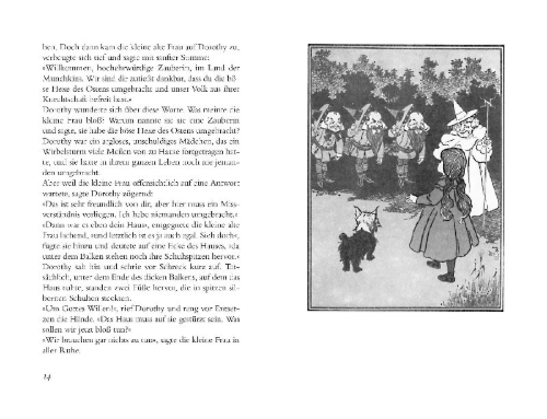 Buchcover und Innenansicht für das Buch: Der Zauberer von Oz