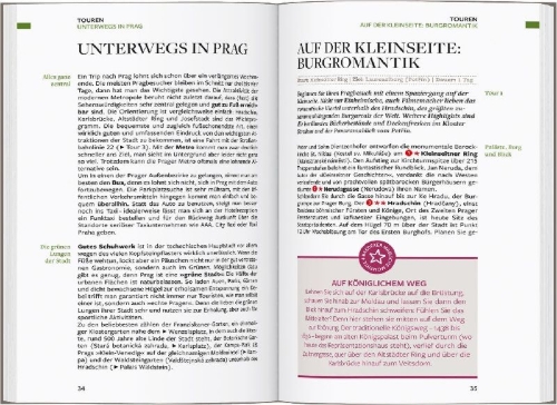 Buchcover und Innenansicht für das Buch: Baedeker Reiseführer Prag