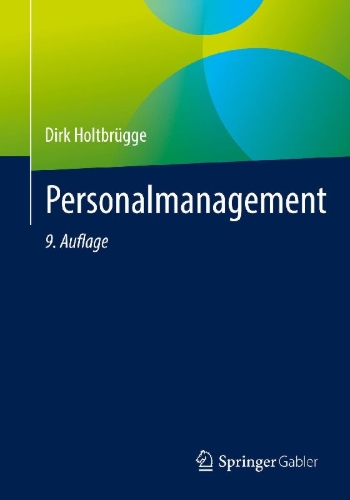 Buchcover und Innenansicht für das Buch: Personalmanagement