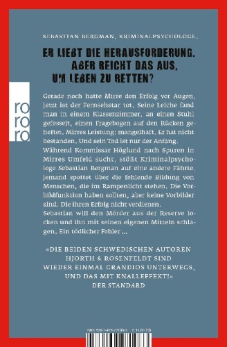 Buchcover und Innenansicht für das Buch: De Underkända