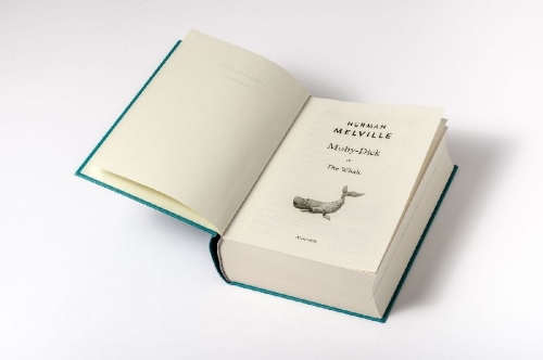 Buchcover und Innenansicht für das Buch: Moby-Dick