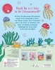Buchcover und Innenansicht für das Buch: Mein Diamant-Stickerheft - Unter Wasser