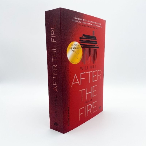 Buchcover und Innenansicht für das Buch: After the Fire