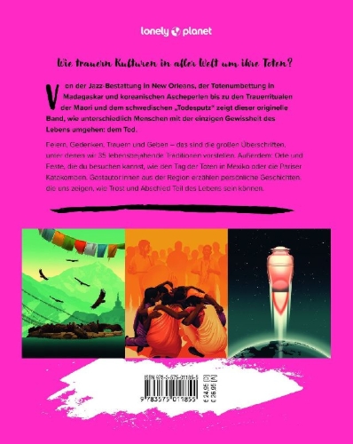 Buchcover und Innenansicht für das Buch: LONELY PLANET Bildband Guide to Death