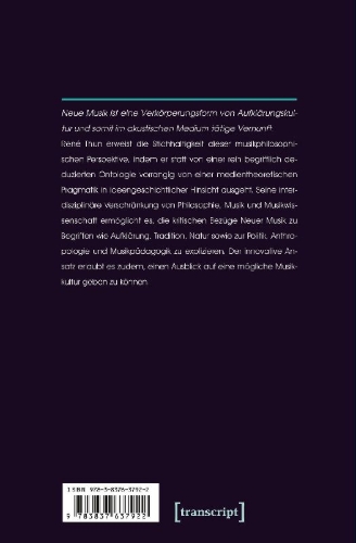 Buchcover und Innenansicht für das Buch: Der Klang der Vernunft