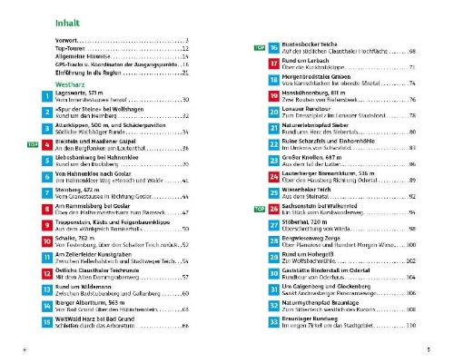 Buchcover und Innenansicht für das Buch: kurz & gut! Harz