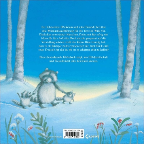 Buchcover und Innenansicht für das Buch: Snow Bunny's Christmas Show