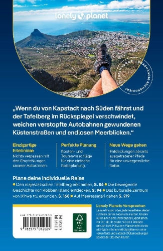 Buchcover und Innenansicht für das Buch: LONELY PLANET Reiseführer Kapstadt & Garden Route