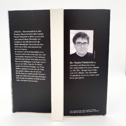 Buchcover und Innenansicht für das Buch: Flammenzeichen