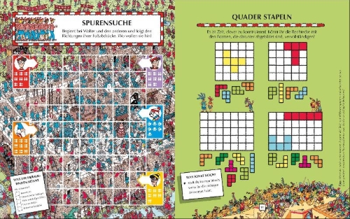 Buchcover und Innenansicht für das Buch: Where is Wally Across Lands