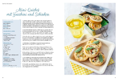 Buchcover und Innenansicht für das Buch: Sommerküche