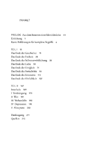 Buchcover und Innenansicht für das Buch: Identitätskrise