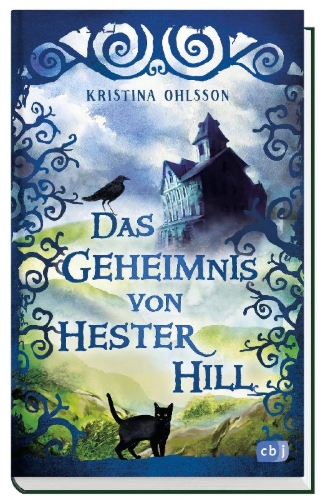 Buchcover und Innenansicht für das Buch: Mysteriet pa Hester Hill