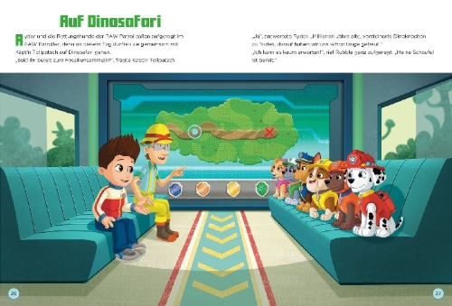 Buchcover und Innenansicht für das Buch: PAW Patrol: Meine schönsten Vorlesegeschichten