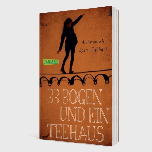 Buchcover und Innenansicht für das Buch: 33 Bogen und ein Teehaus