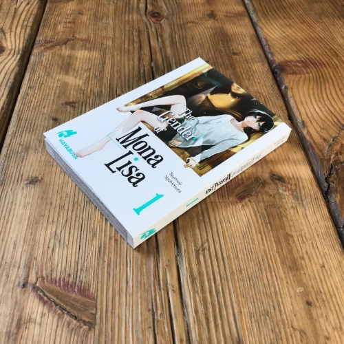 Buchcover und Innenansicht für das Buch: Seibetsu "Mona Lisa" no Kimi he.