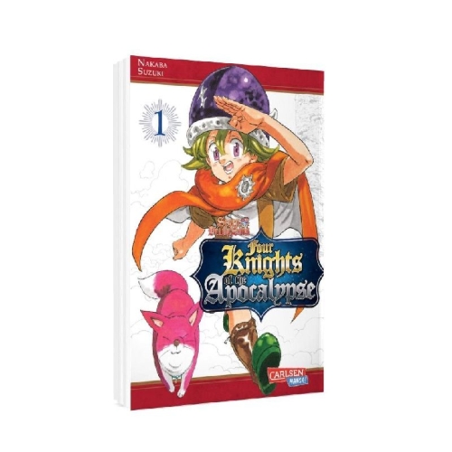 Buchcover und Innenansicht für das Buch: Mokushiroku no yonkishi