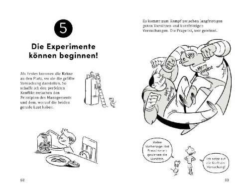 Buchcover und Innenansicht für das Buch: Professor D Takes Control