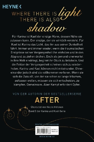 Buchcover und Innenansicht für das Buch: The Infinite Light of Dust