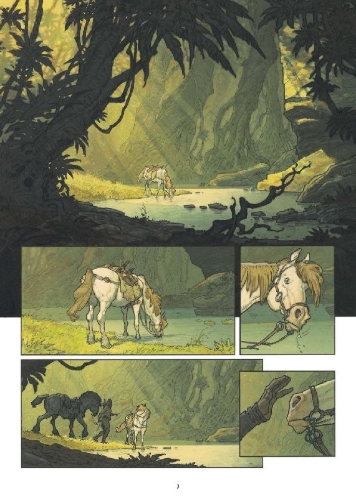 Buchcover und Innenansicht für das Buch: Conan der Cimmerier: Aus den Katakomben