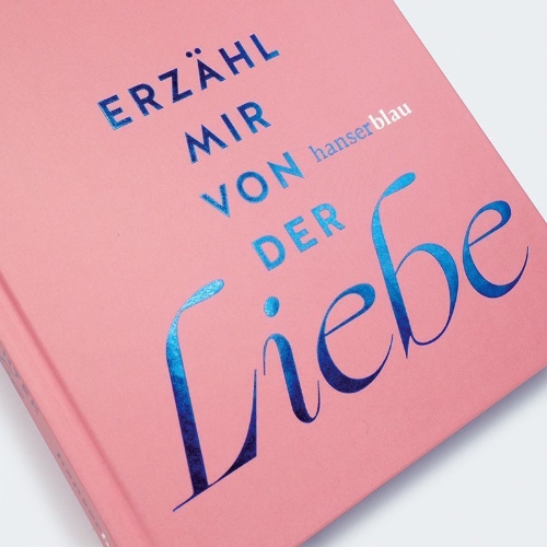 Buchcover und Innenansicht für das Buch: Erzähl mir von der Liebe