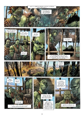 Buchcover und Innenansicht für das Buch: Orks & Goblins. Band 16