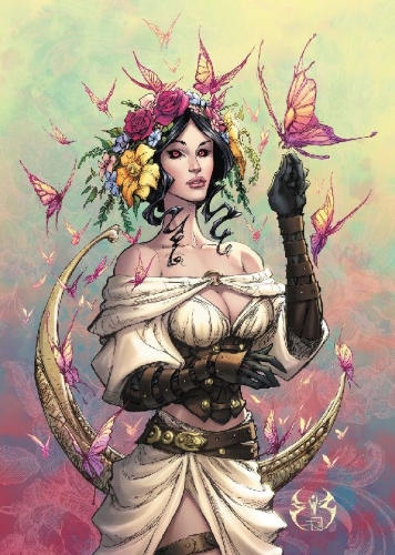 Buchcover und Innenansicht für das Buch: Lady Mechanika Collector's Edition 3