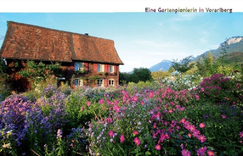 Buchcover und Innenansicht für das Buch: Die schönsten Gärten Österreichs