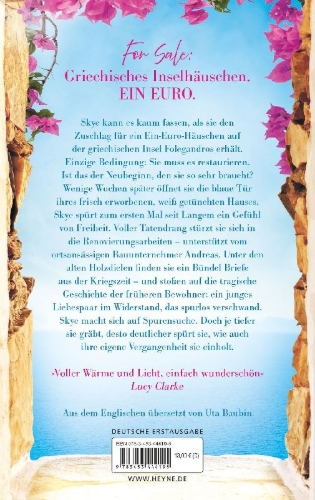 Buchcover und Innenansicht für das Buch: The House of Hidden Letters
