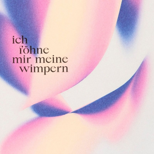 Buchcover und Innenansicht für das Buch: ich föhne mir meine wimpern