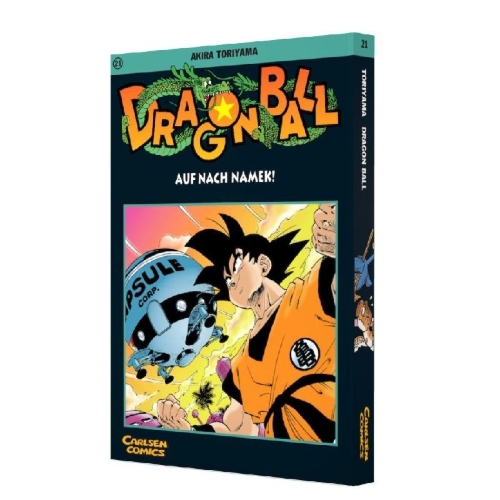 Buchcover und Innenansicht für das Buch: Dragon Ball 21. Auf nach Namek!