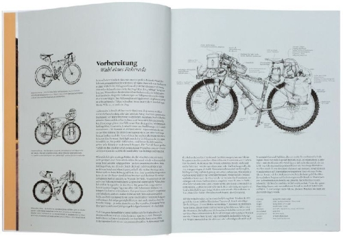 Buchcover und Innenansicht für das Buch: Two Years On A Bike